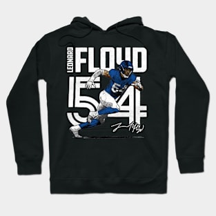 leonard floyd run Hoodie